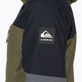Quiksilver Mission Plus férfi snowboard dzseki fekete-zöld EQYTJ03371 4
