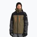 Quiksilver Mission Plus férfi snowboard dzseki fekete-zöld EQYTJ03371 6