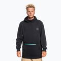Férfi Quiksilver Big Logo Tech Hoodie Fekete EQYFT04559 snowboard melegítő pulóver