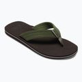 Quiksilver férfi Molokai Layback Textured flip flop barna AQYL101266 9