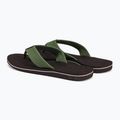 Quiksilver férfi Molokai Layback Textured flip flop barna AQYL101266 3