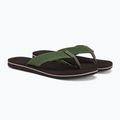 Quiksilver férfi Molokai Layback Textured flip flop barna AQYL101266 4