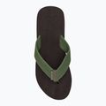 Quiksilver férfi Molokai Layback Textured flip flop barna AQYL101266 6