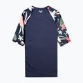 Gyermek úszó póló ROXY Printed Sleeves 2021 mood indigo alma swim 2