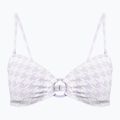 Fürdőruha felső ROXY Check It Bandeau 2021 purple rose