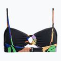 Fürdőruha felső ROXY Color Jam Bandeau 2021 anthracite flower jammin 2