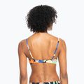 Fürdőruha felső ROXY Color Jam Bandeau 2021 anthracite flower jammin 8