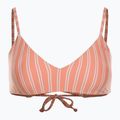 Fürdőruha felső ROXY Into The Sun Athletic Triangle 2021 papaya punch novelta stripe h
