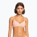 Fürdőruha felső ROXY Into The Sun Athletic Triangle 2021 papaya punch novelta stripe h 4