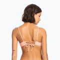 Fürdőruha felső ROXY Into The Sun Athletic Triangle 2021 papaya punch novelta stripe h 7
