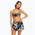 Női úszónadrág ROXY Salty Tan 2021 anthracite flower jammin 2