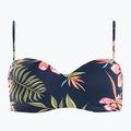 Fürdőruha felső ROXY Into The Sun Mold Bandeau 2021 mood indigo tropical depht