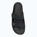 Quiksilver Férfi Rivi Leather Double Adjust flip-flop fekete 1 5