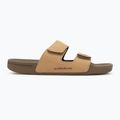 Quiksilver férfi Rivi Leather Double Adjust flip-flop tan 1 2