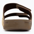 Quiksilver férfi Rivi Leather Double Adjust flip-flop tan 1 6