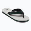 Quiksilver férfi Molokai Layback Saturn flip flop fehér és fekete AQYL101319 9