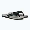 Quiksilver férfi Molokai Layback Saturn flip flop fehér és fekete AQYL101319 4