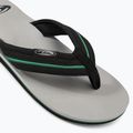 Quiksilver férfi Molokai Layback Saturn flip flop fehér és fekete AQYL101319 7