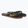 Quiksilver férfi Molokai Wordblock flip flop fekete és kék AQYL101287 4