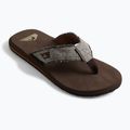Férfi flip flopok Quiksilver Monkey Abyss brown 9