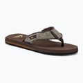 Férfi flip flopok Quiksilver Monkey Abyss brown