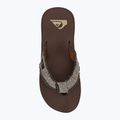 Férfi flip flopok Quiksilver Monkey Abyss brown 6