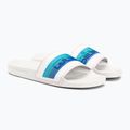 Férfi flip-flopok Quiksilver Rivi Wordmark Slide white/blue/blue 4