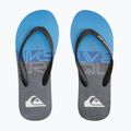 Quiksilver férfi Molokai Wordblock flip flop kék-szürke AQYL101287 9