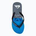 Quiksilver férfi Molokai Wordblock flip flop kék-szürke AQYL101287 6