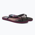 Quiksilver férfi Molokai Wordblock flip flop fekete és rózsaszín AQYL101287 4