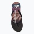 Quiksilver férfi Molokai Wordblock flip flop fekete és rózsaszín AQYL101287 6