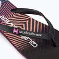 Quiksilver férfi Molokai Wordblock flip flop fekete és rózsaszín AQYL101287 7