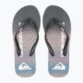 Quiksilver férfi Molokai Wordblock flip flop fekete és rózsaszín AQYL101287 12