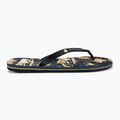 Quiksilver Molokai Air Flow férfi flip flop fekete és sárga AQYL101318 2