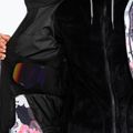Női snowboard dzseki ROXY Jet Ski igaz fekete elmosódott virág 6