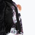 Női snowboard dzseki ROXY Jet Ski igaz fekete elmosódott virág 7