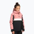 Gyermek snowboard dzseki ROXY Shelter Girl poros rózsaszín 2