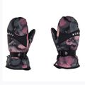 Gyermek snowboard kesztyű ROXY Jetty Mitt Girl true black pansy rg 3