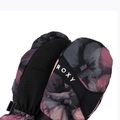 Gyermek snowboard kesztyű ROXY Jetty Mitt Girl true black pansy rg 4