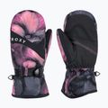 Gyermek snowboard kesztyű ROXY Jetty Mitt Girl true black pansy rg 5