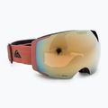 Quiksilver Greenwood S3 fekete vörösfenyő / clux gold mi snowboardszemüveg 5