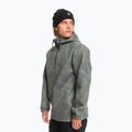 Quiksilver Shredder Hoodie tie dye igaz fekete snowboard melegítőfelső 4
