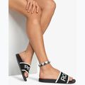 Női flip-flopok ROXY Slippy Knit fekete 5