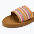 Női papucs ROXY Beachie Breeze tan/crazy pink 7