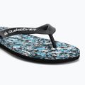Quiksilver Molokai Recycled fekete/kék/kék férfi flip flopok 7