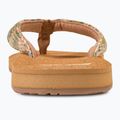 Női flip-flop papucs ROXY Porto Raffia II multi/olive 6