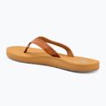 Női ROXY Porto Motif flip flopok barna színben 3