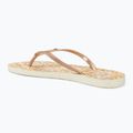 Női flip-flop papucs ROXY Bermuda Print peach cream 3
