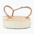 Női flip-flop papucs ROXY Bermuda Print peach cream 6