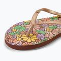 Női flip-flop papucs ROXY Bermuda Print brown combo 7